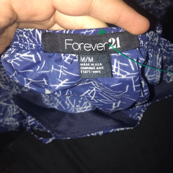 Forever21 Blue And White Dress - Picture 5 of 5